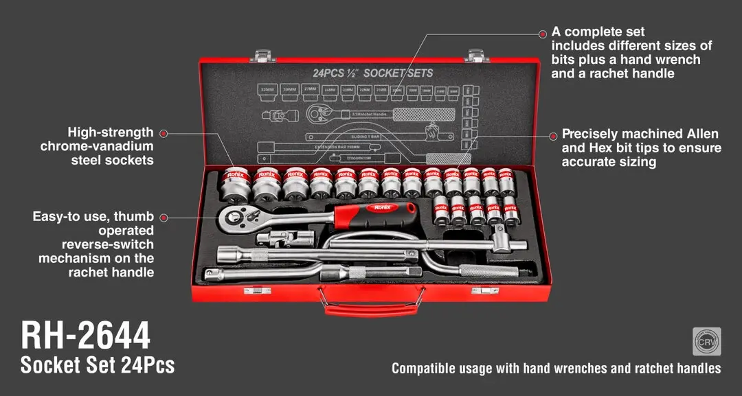 Socket Set (24Pcs)-China