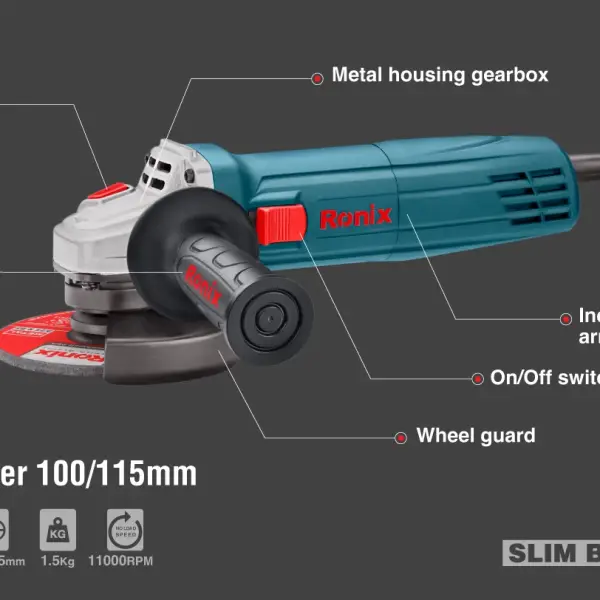 Mini Angle Grinder 720W-100/115mm