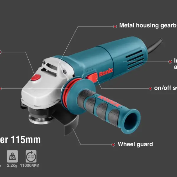 Mini Angle Grinder 880W-115mm