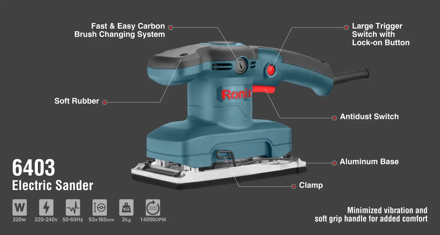 Electric Sander 320W