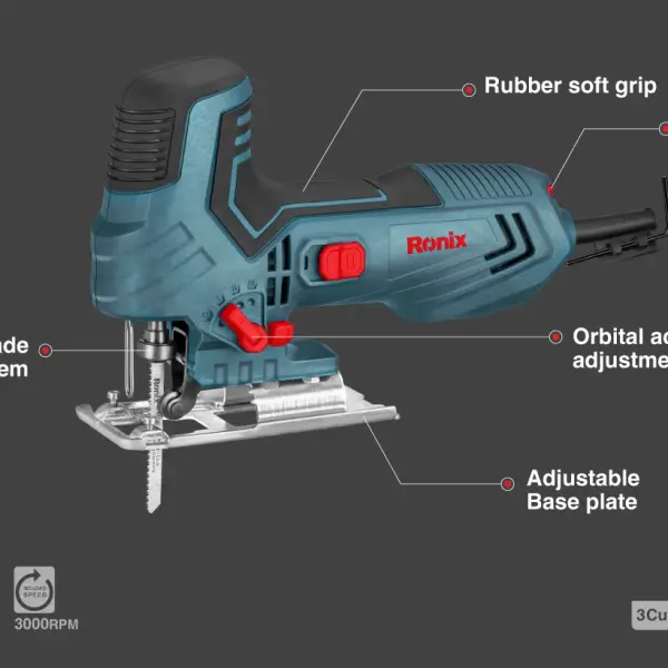 Electric Jigsaw 550W-3000RPM-(65-6mm)