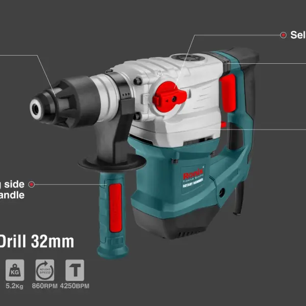 Rotary Hammer 1500W-32mm