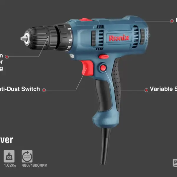 Electric Screwdriver 230W-25N.m-110V