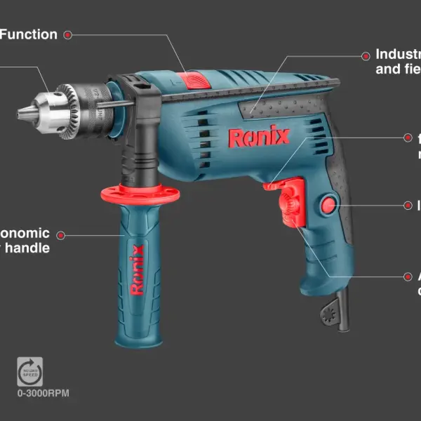 Electric Impact Drill-850W-13mm-keyed