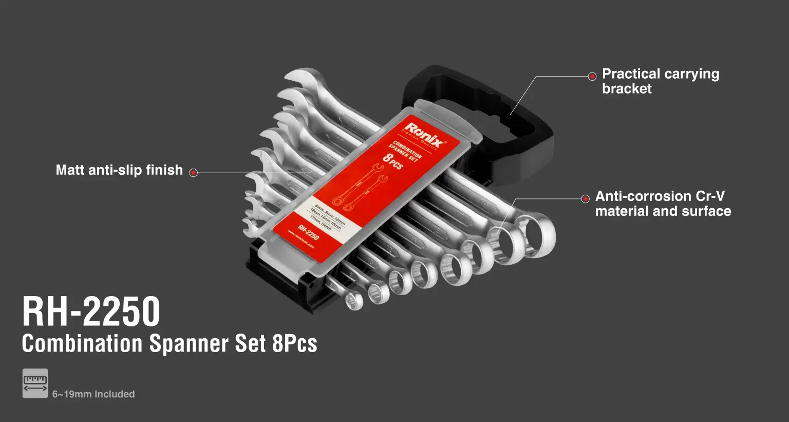 Combination Spanner Set( 8PCS)