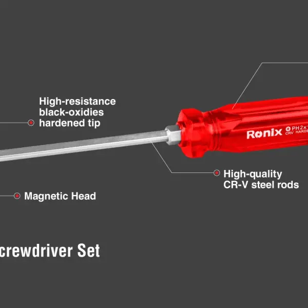 Phillips hammering screwdriver 6x150mm 2x150