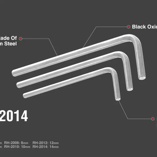 Short Arm Hex Key 6mm