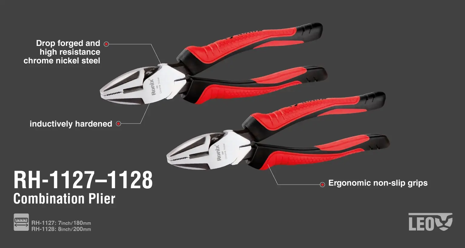 Combination Plier 7 Inch-Leo Series