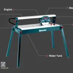 Electric Tile Saw 800W-200mm