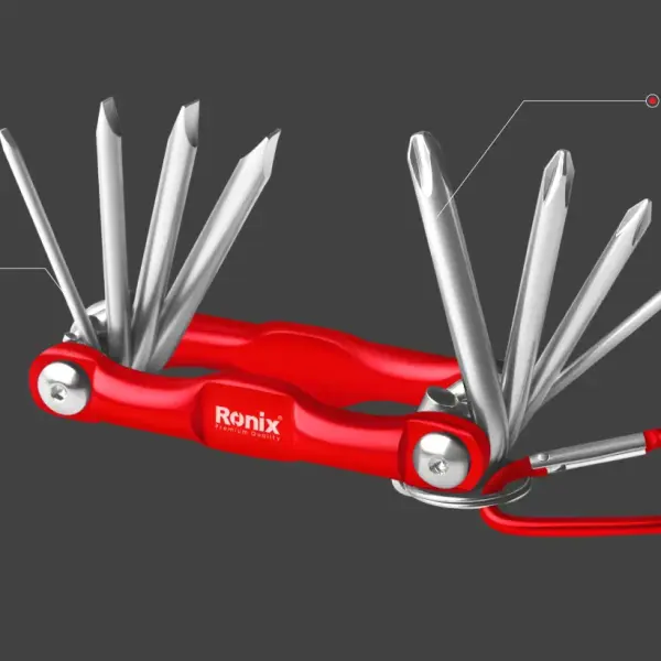 Folding Aluminum Screwdriver Set (8Pcs)