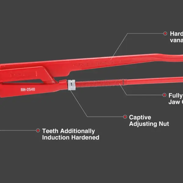 Bent nose plier wrench 4 inch