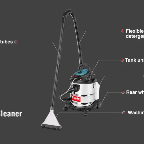 Wet & dry Carpet vacuum cleaner 1400W-20L