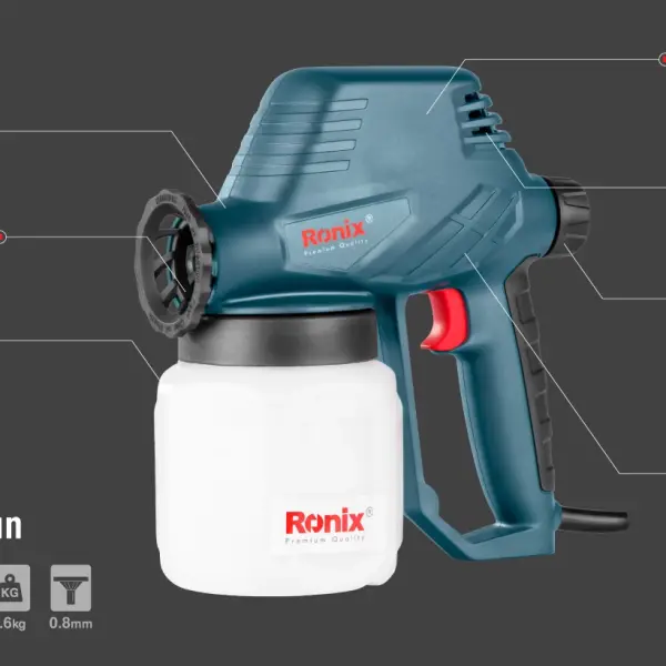 Electric solenoid Spray Gun 130W-110V