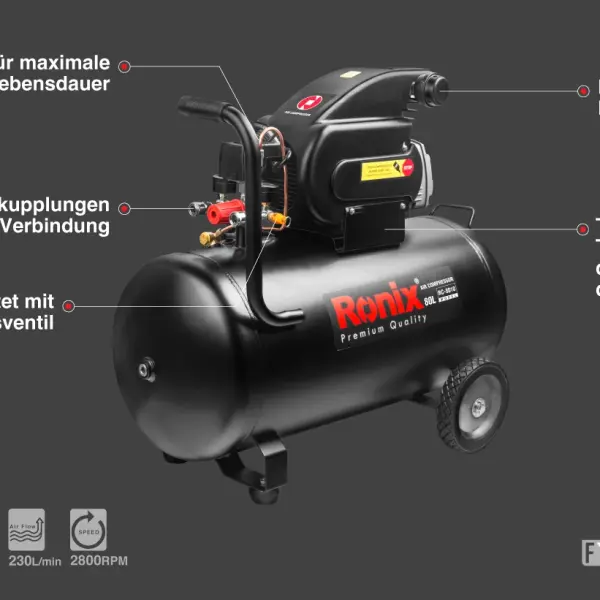 Air Compressor 80L-1860W