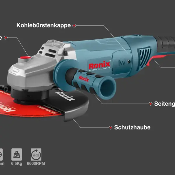 Angle grinder 2800W- 230mm