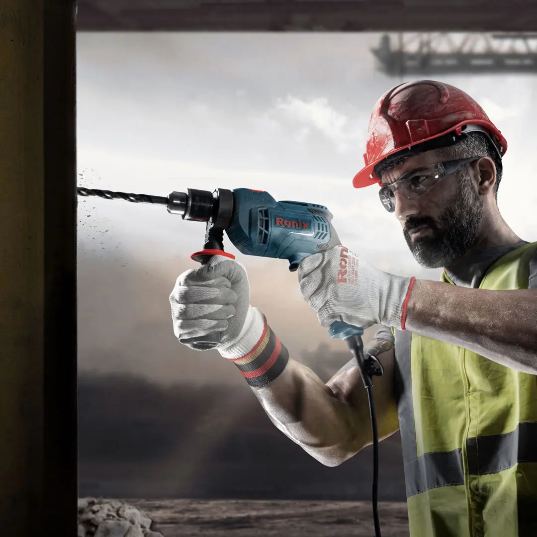 Electric Impact Drill 600W-13mm-keyed-110v