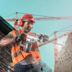 Rotary hammer 1200w-28mm