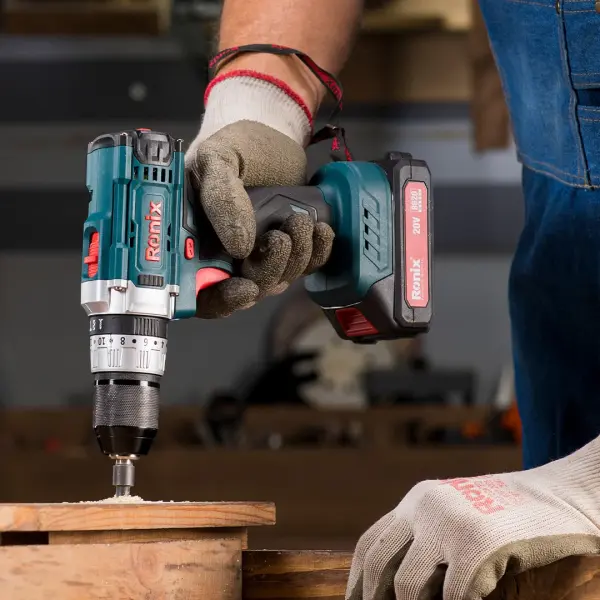 20v Cordless impact drill driver 10mm-35N.m