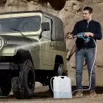 20V Cordless pressure Washer 24.5Bar