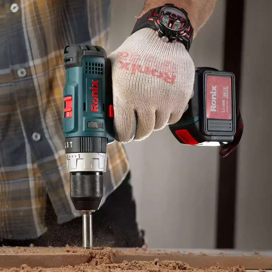 18V Cordless Drill Driver 10mm-35N.m