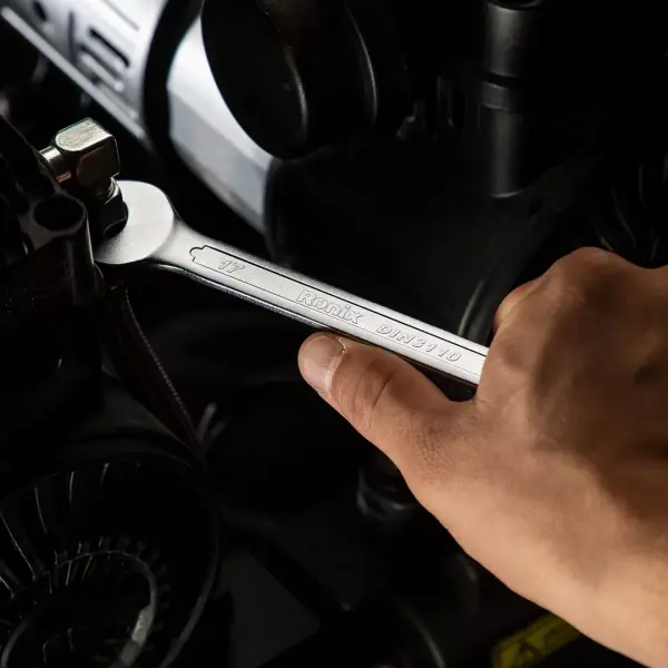 Double Open End Spanner 24x27mm