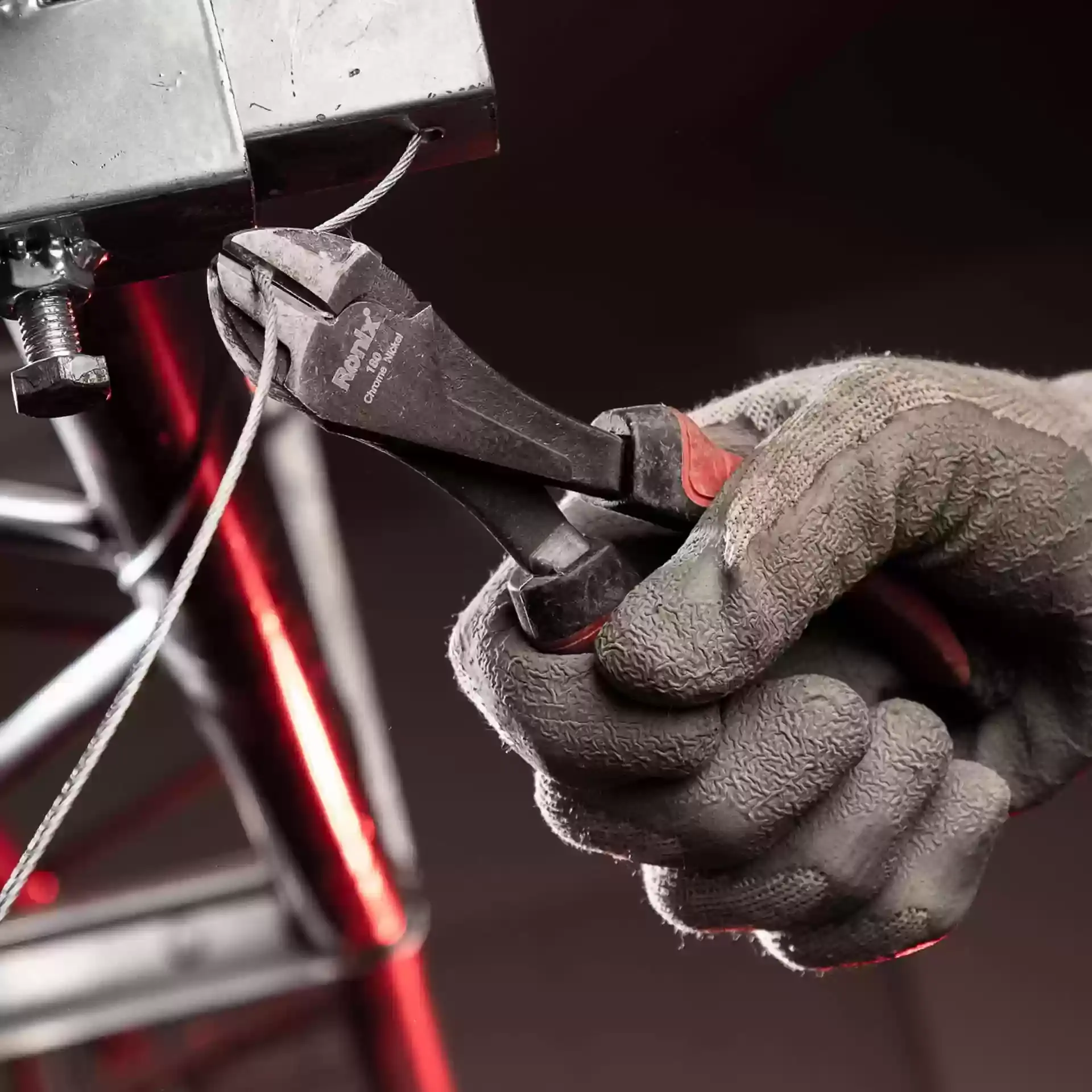 high leverage Diagonal cutting plier 7 inch-Leo series