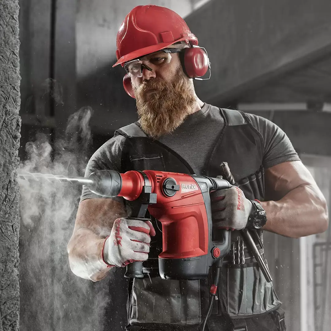 rotary hammer 35mm 1100w sds-max topline model