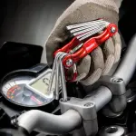 Aluminium Foldable Torx Key Set (8Pcs)