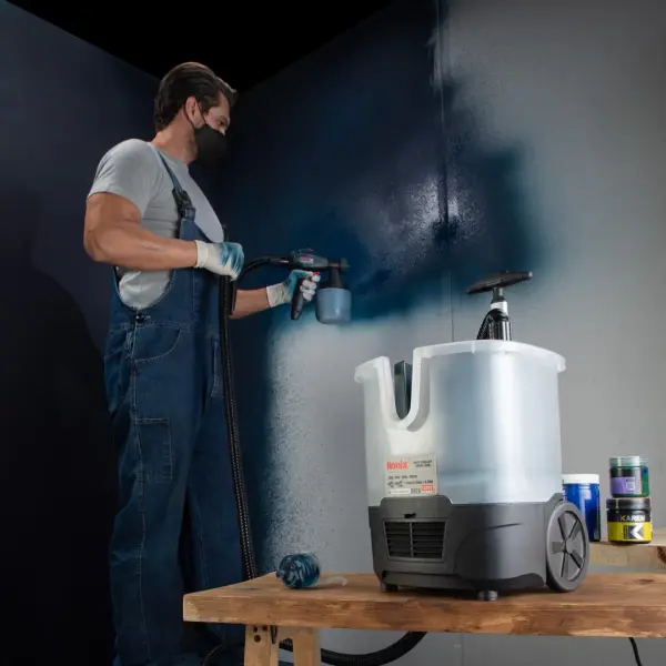 Electric HVLP Trolley Spray Gun 750W