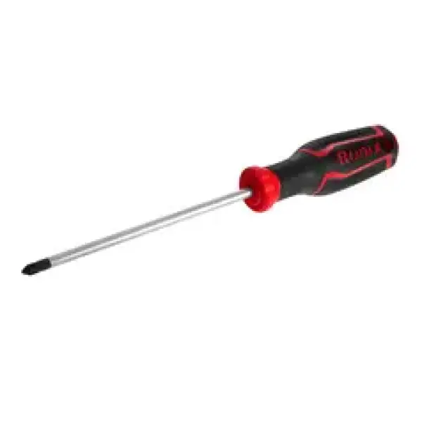Plastic Handle Phillips Screwdriver 6x150mm-2color