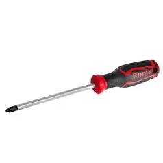 Plastic Handle Phillips Screwdriver 8x150mm-2color