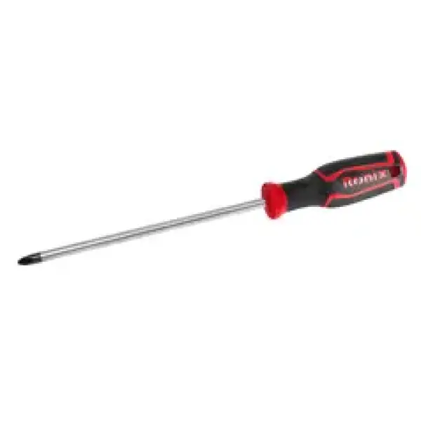 Plastic Handle Phillips Screwdriver 8x200mm-2color