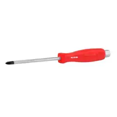 Plastic Handle Phillips Hammer Screwdriver 6x100mm