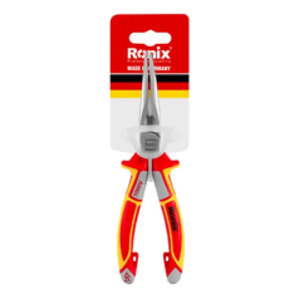 VDE Bent Long Nose Plier 8 inch German